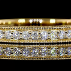 1-1/4ctw Prong Round Half Eternity Band