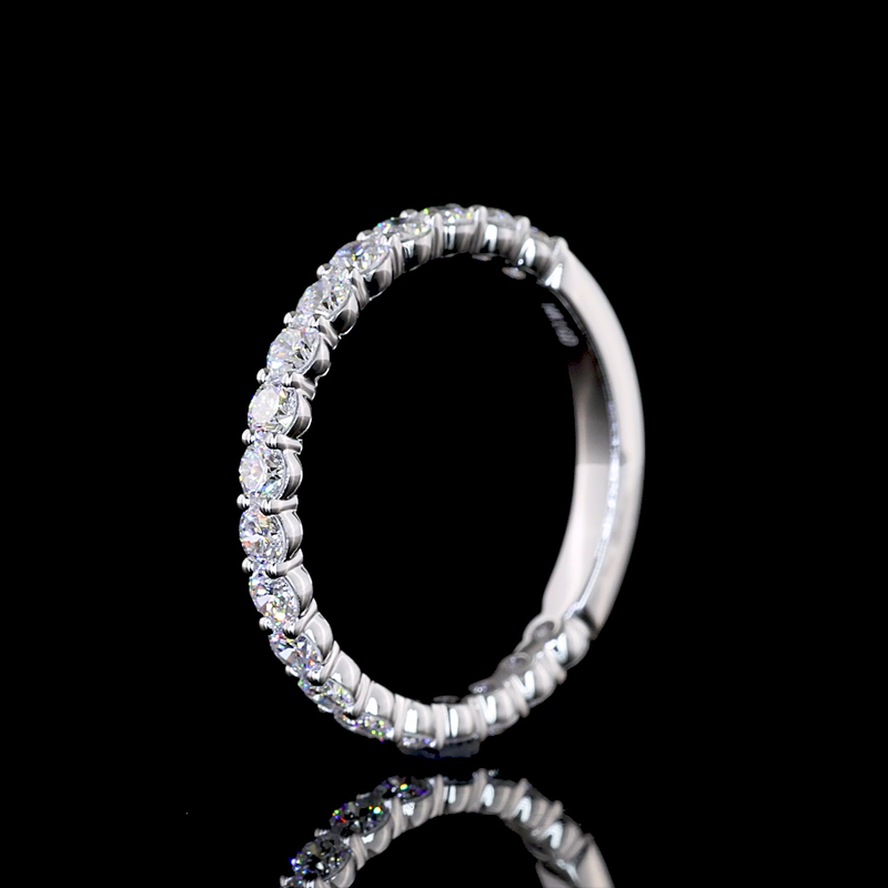 3/4ctw Prong Round Eternity Band