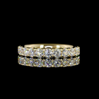 1-1/2ctw Pave Micro Round Eternity Band