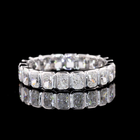 2ctw Bezel Radiant Eternity Band