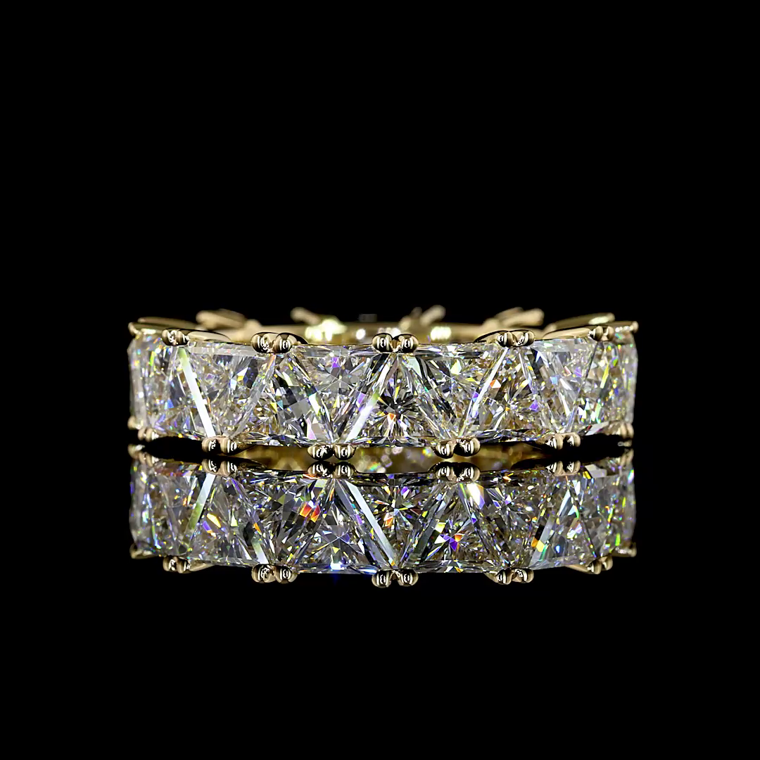 Trillion Lab Grown Diamond Eternity Band (6ctw)