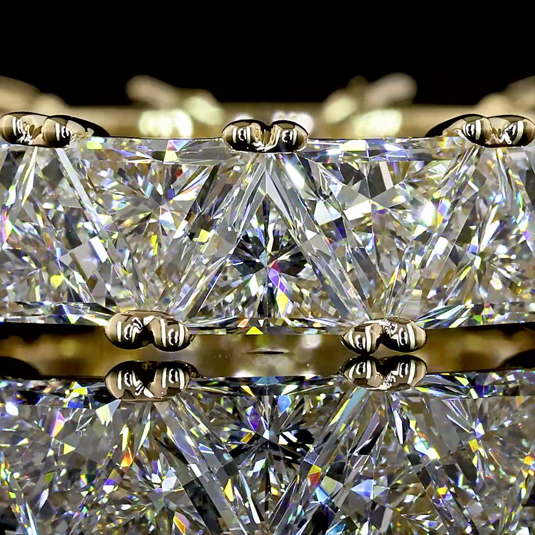 Trillion Lab Grown Diamond Eternity Band (6ctw)
