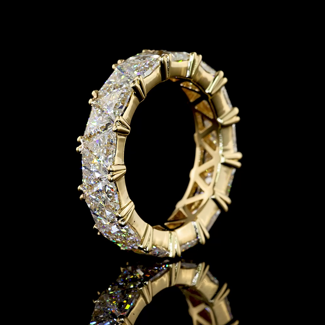 Trillion Lab Grown Diamond Eternity Band (6ctw)