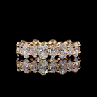 Oval Lab Grown Diamond Eternity Band (2-3/4ctw)