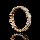 Oval Lab Grown Diamond Eternity Band (2-3/4ctw)