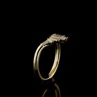 Baguette Lab Grown Diamond Half Bezel Seven Stone Band (1/3ctw)