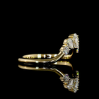 Pear Lab Grown Diamond Five Stone Band (1/2ctw)