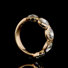 Round Lab Grown Diamond Bezel Five Stone Band (2-3/4ctw)