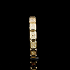 2ctw Bezel East West Radiant Eternity Band