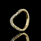 East West Cushion Lab Grown Diamond 3/4 Band (9/10ctw)