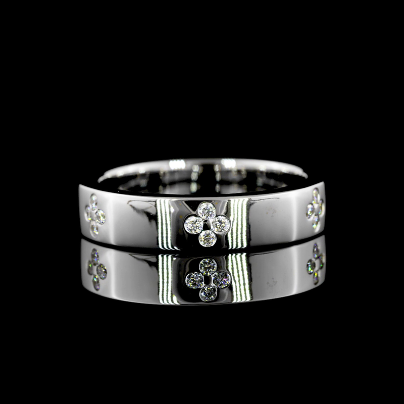 1/4ctw Round Flush Diamond Eternity Band