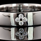 1/4ctw Round Flush Diamond Eternity Band