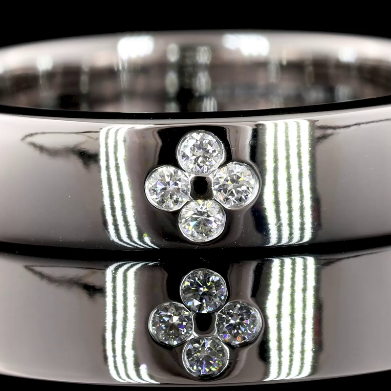 1/4ctw Round Flush Diamond Eternity Band