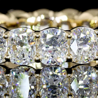 3-1/2ctw Cushion Prong Diamond Eternity Band