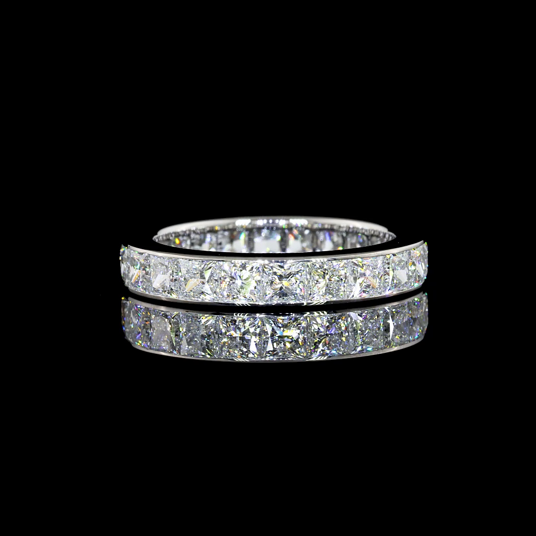 3ctw Princess Channel Diamond Eternity Band