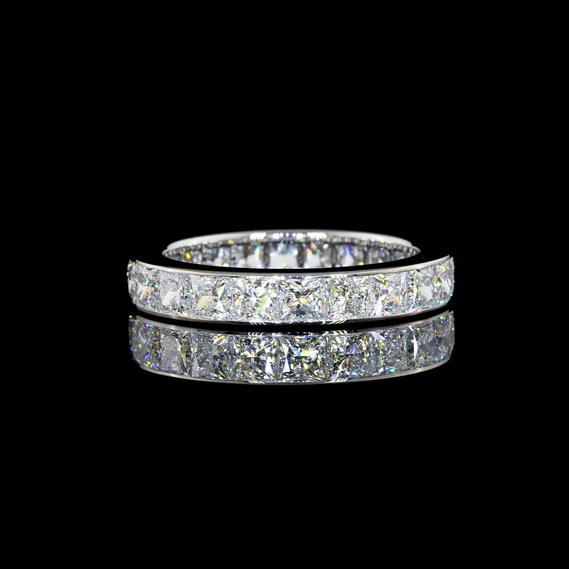 3ctw Princess Channel Diamond Eternity Band