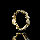 3ctw Mixed Shape Inclined Bezel Diamond Eternity Band