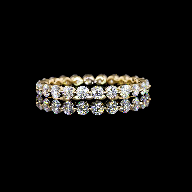1ctw Prong Round Eternity Band