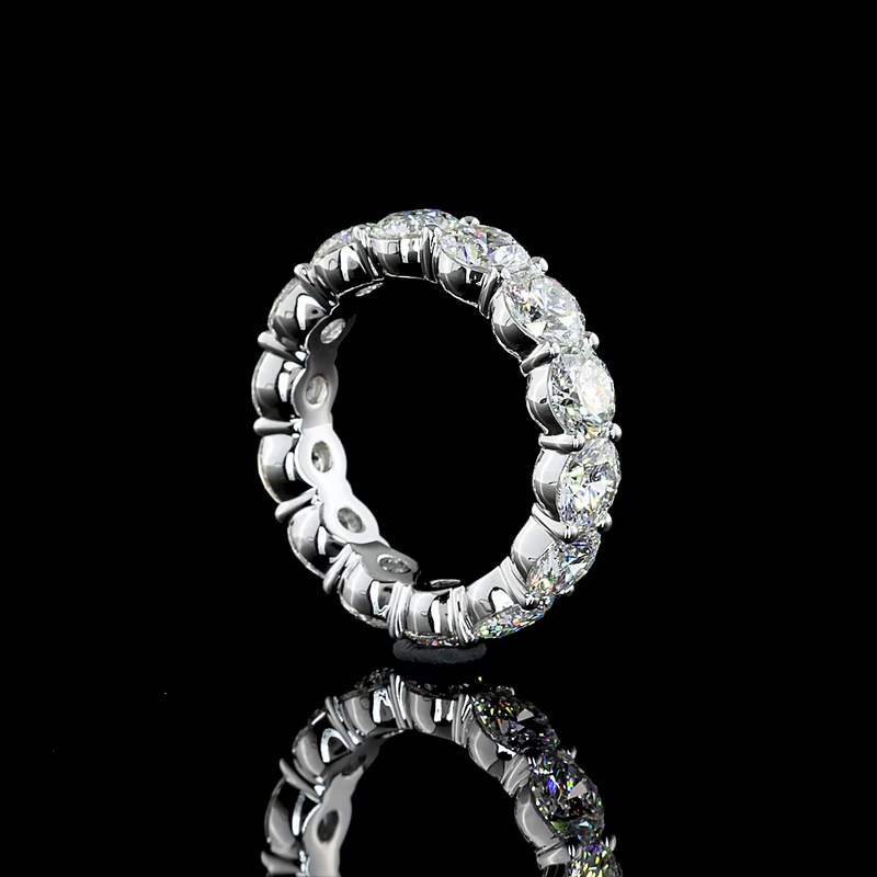 6ctw Round Prong Diamond Eternity Band
