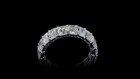 8ctw Radiant Prong Diamond Eternity Band