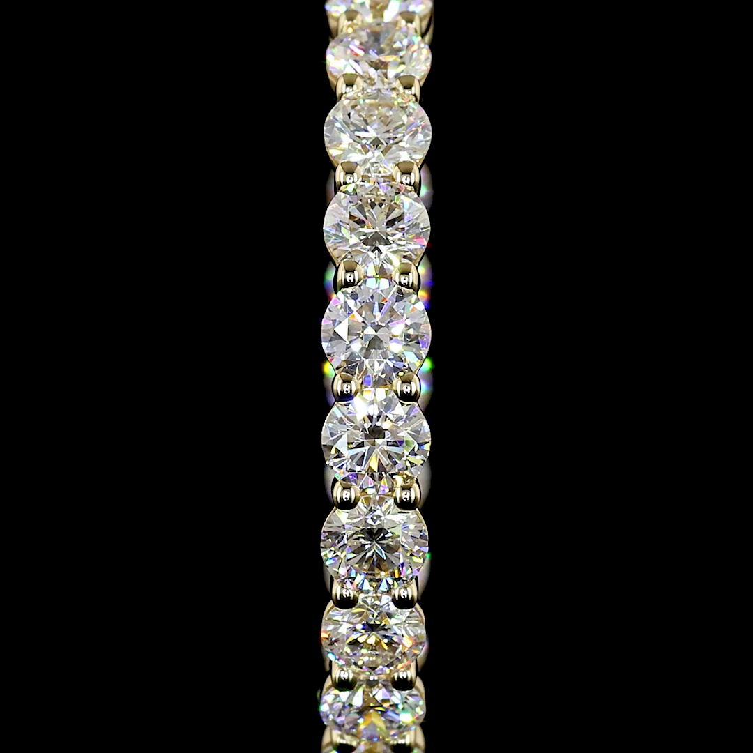 3ctw Prong Round Hoop Earrings