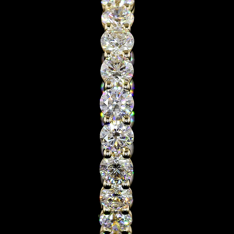 3ctw Prong Round Hoop Earrings
