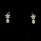 1-3/4ctw Prong Pear Drop Earrings