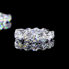 2ctw Prong Round Huggie Earrings