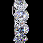 11ctw Prong Round Huggie Earrings