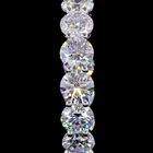 12ctw Prong Round Hoop Earrings