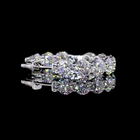 12ctw Prong Round Hoop Earrings