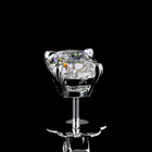 2-1/2ctw Prong Cushion Stud Earrings