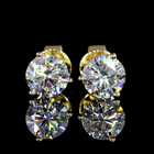 1ctw Prong Round Martini Stud Earrings