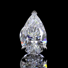 5ctw Prong Pear Stud Earrings