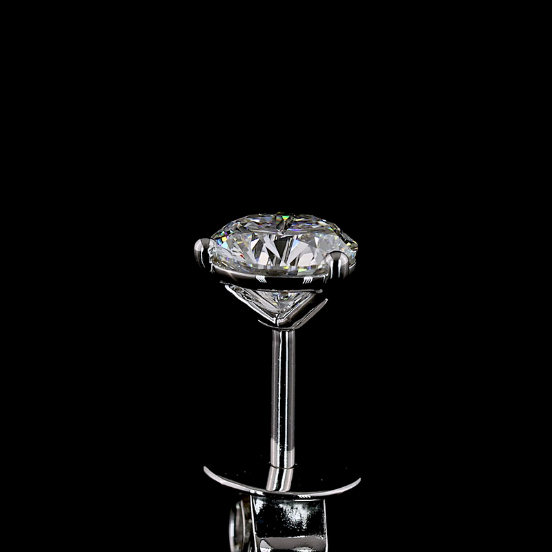 1ctw Prong Round Martini Stud Earrings