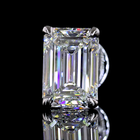 2ctw Prong Emerald Stud Earrings