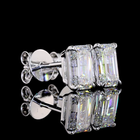 2ctw Prong Emerald Stud Earrings
