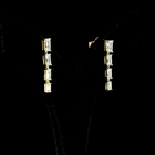 2-1/2ctw Prong Emerald Hanging Earrings