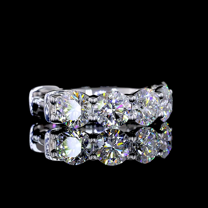 2ctw Prong Round Huggie Earrings