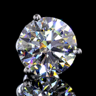 4ctw Prong Round Martini Stud Earrings