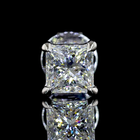 1ctw Prong Princess Stud Earrings