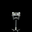 1ctw Prong Princess Stud Earrings