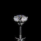 2ctw Prong Round Martini Stud Earrings