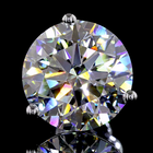 7ctw Prong Round Martini Stud Earrings