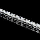 12ctw Prong East West Oval Riviera Tennis Necklace