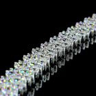 37ctw Prong Marquise & Round Tennis Necklace