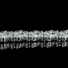 37ctw Prong Marquise & Round Tennis Necklace