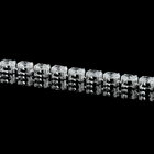 13ctw Prong Oval Lariat Necklace