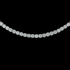 5ctw Prong Round Tennis Necklace