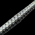 15ctw Prong Round Riviera Tennis Necklace